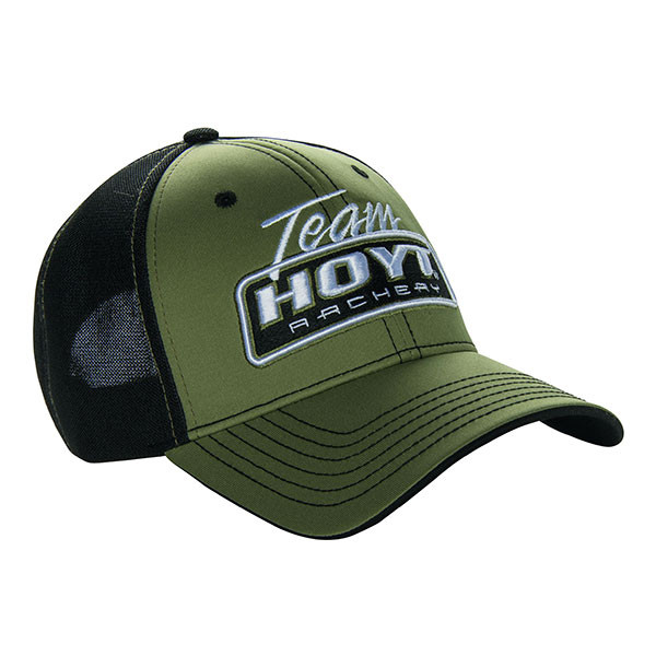 NEW Team Hoyt Archery Hat Cap Hoyt Outfitters Soft Touch Black Green 