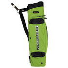 Easton Flipside 3-Tube Hip Quiver, Fits RH and LH Flo Green