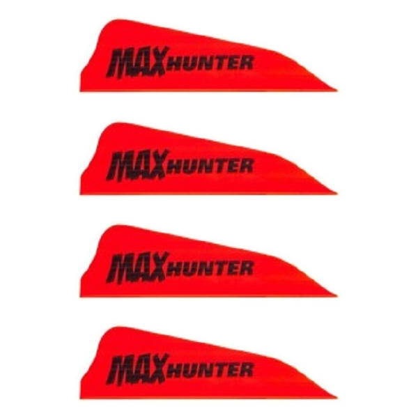 AAE Max Hunter Vanes Fire Orange 100 Pack 