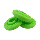 BowJax Silence-Saver Stabilizer Dampener 3 pack fits on 3/4in od flo green