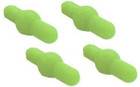 BowJax New Speed String Sleeves 26 grains each flo green 4 pack