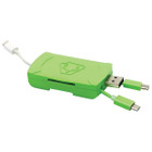 HME iOS 4 in 1 Card Reader USB C / Micro USB / USB 2.0 / Lightning