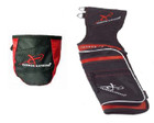 Carbon Express - Field Quiver & Release Pouch Combo - Red/Black - RH