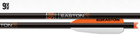 Easton - 9MM Crossbow Bolt - 3" BTV Vanes - 20" - Flat Back Nock - 6 Pk