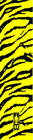 Bohning - 7" Small Arrow Wraps - Yellow Tiger - 13 Pk