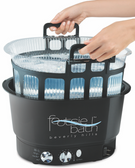 Pibbs FM3848 Footsie Bath with Basket and 5 Liners