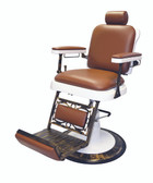 Pibbs 662 The King Barber Chair with White Base