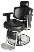 Collins 9015CH QSE Continental Barber Chair with Kick-Out Footrest