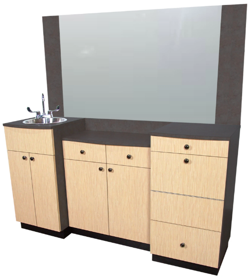 Collins 50172 Atlantic European Styled Barber Station