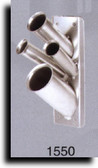 Pibbs 1550 Silver Mini Accessory Holder Wall Mount