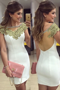 Copy of Gorgeous Off-shoulder Cover Bust Lace Mini Dress