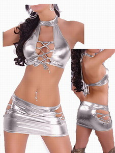 Metallic Sexy Clubwear