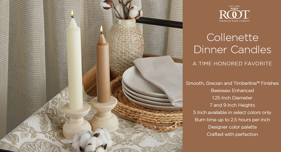 5 Inch Timberline™ Collenette Box of 8 Candles