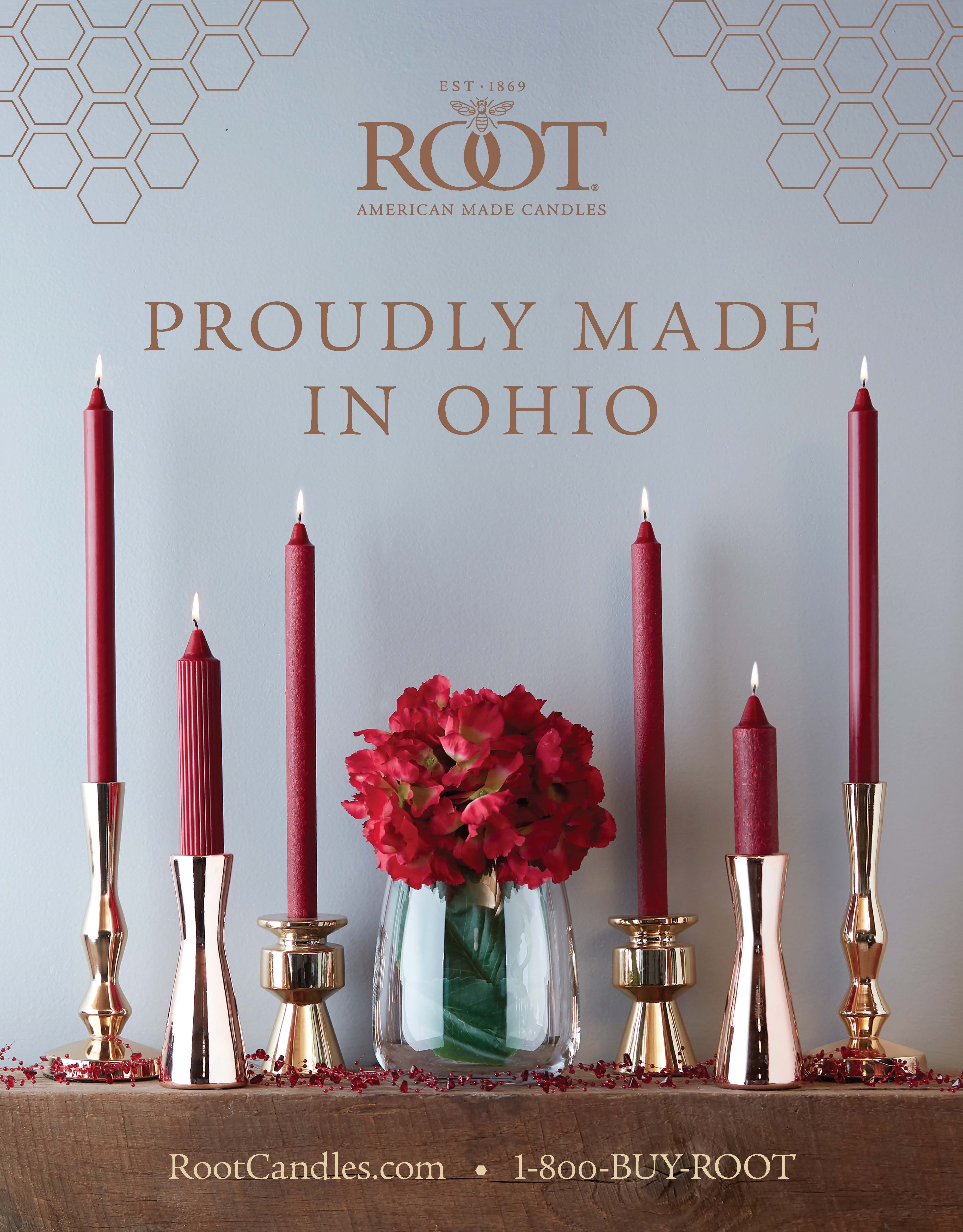 Root Candles/The A. I. Root Company American Made Candles Since 1869
