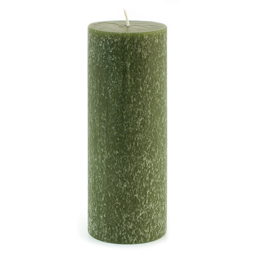 Timberline™ Pillar 3 X 9 Unscented Dark Olive - Root Candles USA