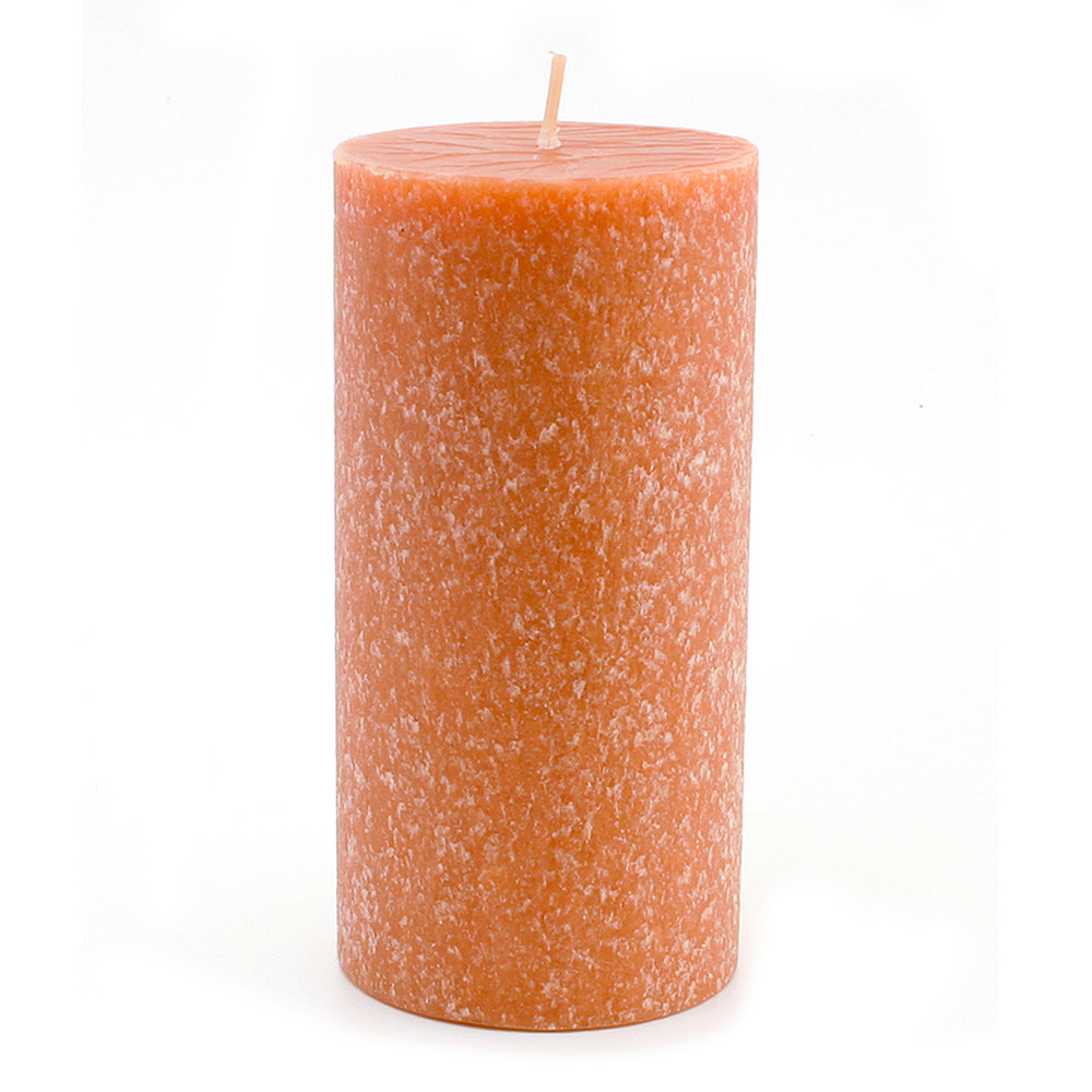 Timberline™ Pillar 3 X 6 Unscented Rust - Root Candles USA
