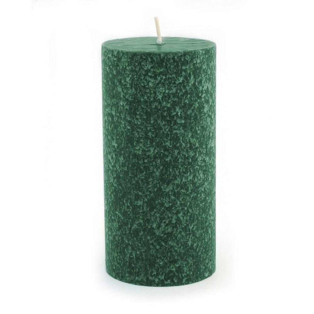 Timberline™ Pillar 3 X 6 Unscented Dark Green - Root Candles USA