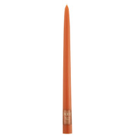 12" Dipped Taper Candle Rust Single Candle
