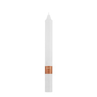 Smooth 9" Arista™ White Single Candle