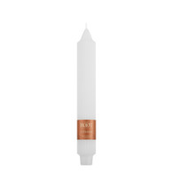 9" Grecian Collenette White Single Candle
