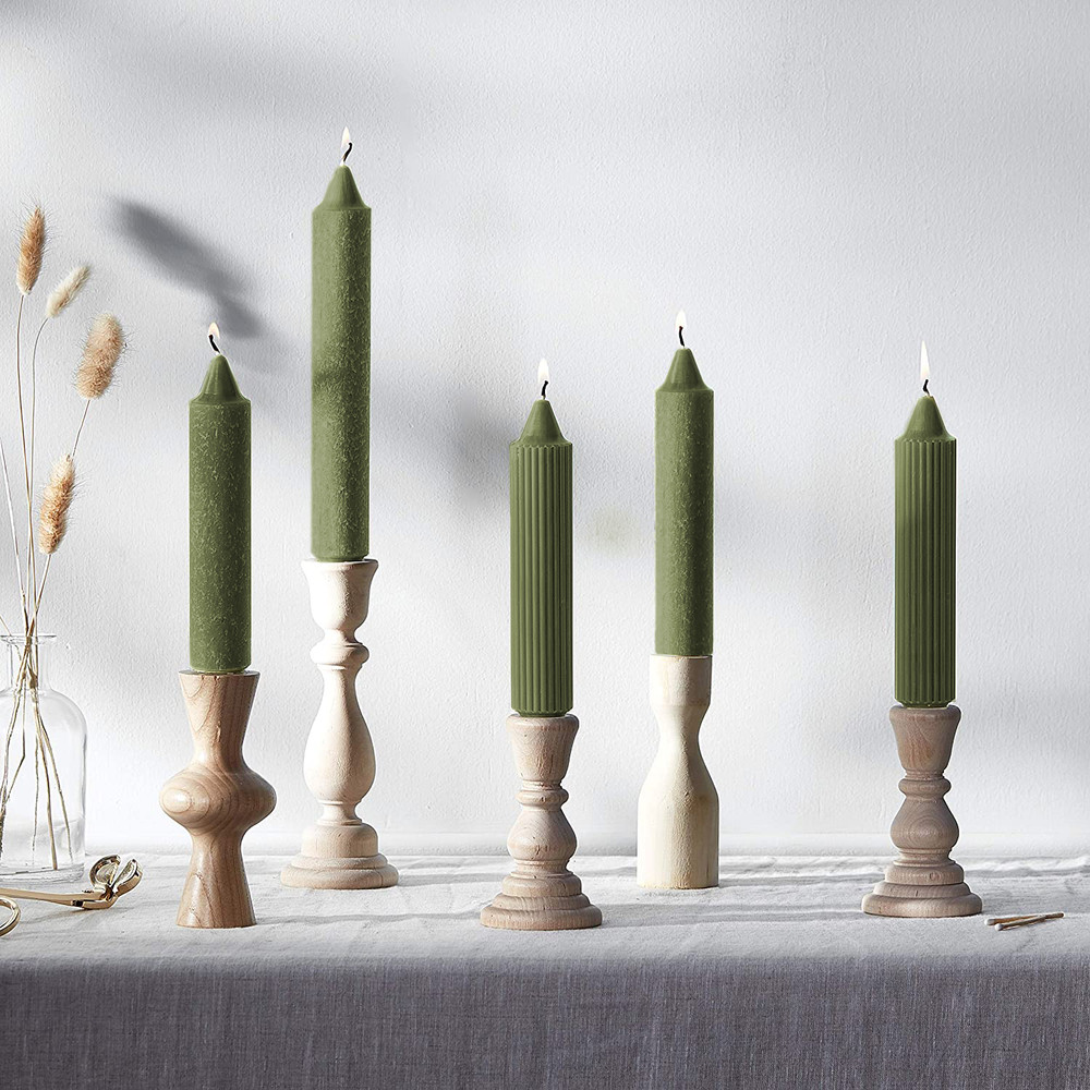 4-Count Platinum 19PLT Root Candles Unscented Grecian Collenette 9-Inch Dinner Candles 4-Count Platinum 19PLT Root Candles Unscented Grecian Collenette 9-Inch Dinner Candles