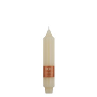 7" Grecian Collenette Ivory Single Candle