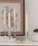 Root Collenette Dinner Candles have a distinctive, formal profile that lends itself to traditional, formal presentation on your dinner table. 