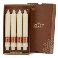 9" Timberline™ Collenette Ivory Box of 4 Candles