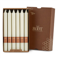 Smooth 9" Arista™ Ivory Box of 12 Candles