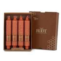 7" Timberline™ Collenette Rust Box of 4 Candles