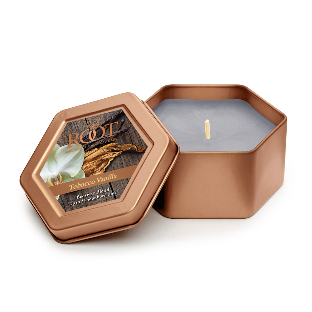 Root Candles Tobacco Vanilla Scented Tealight Candle