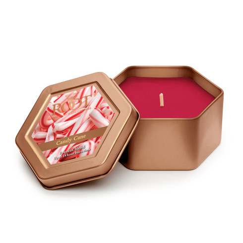 Candy Cane - Peppermint, sweet vanilla, soft notes of caramelized sugar and a touch of balsam create a unique candy cane mystique.