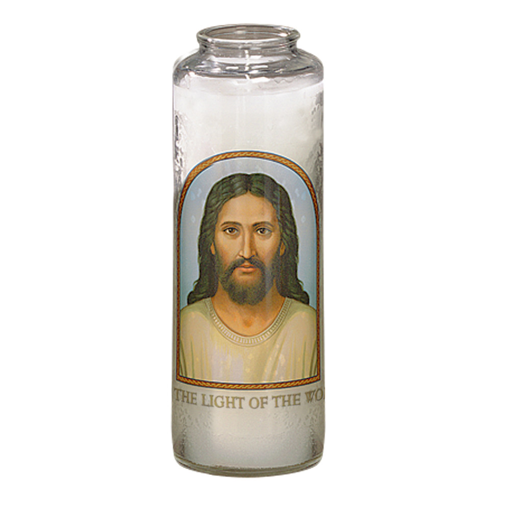 Light of the World Prayer 7 Day 7C Meditation Candle - Root Candles USA