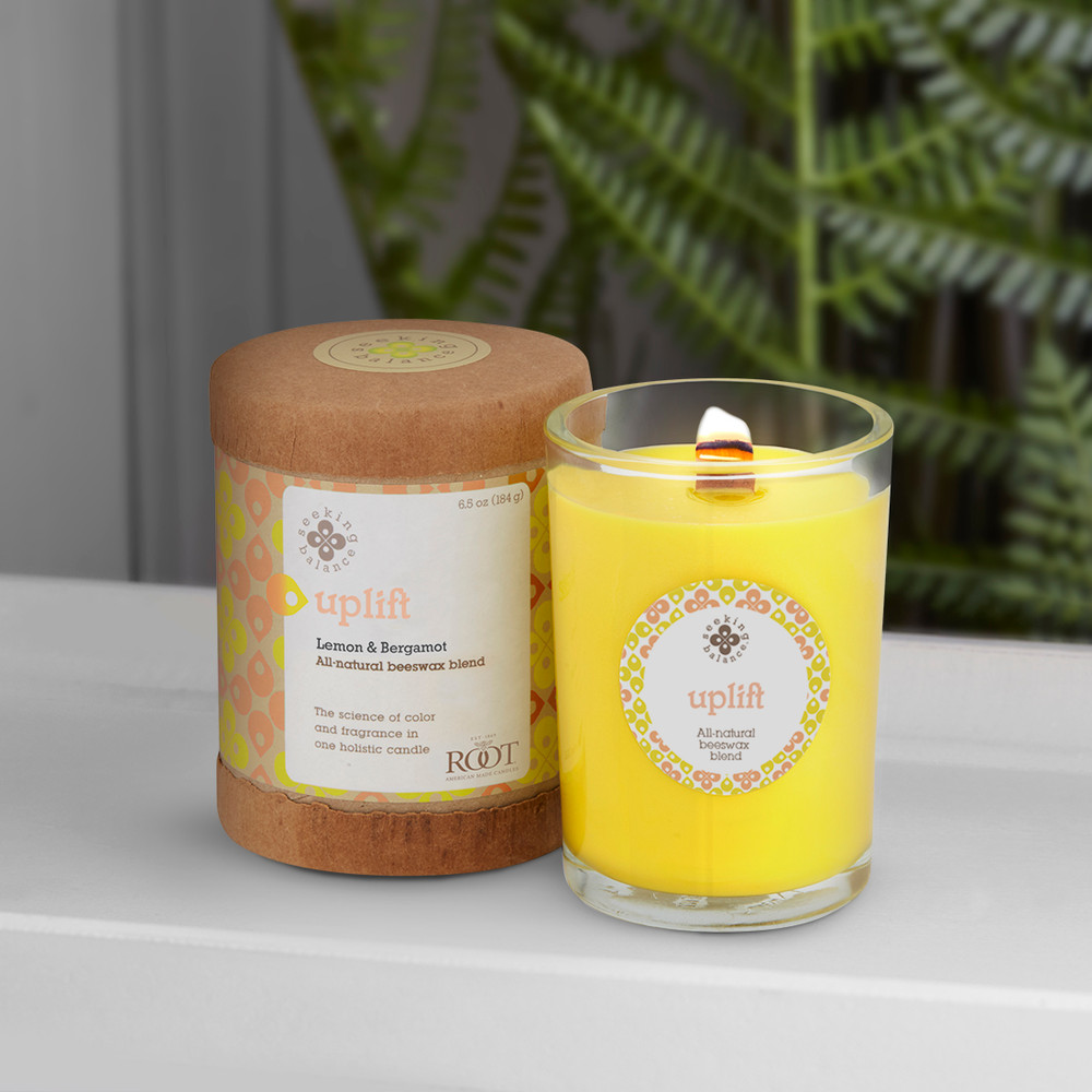 Seeking Balance® 6.5 oz Original Spa Candle Lemon & Bergamot Uplift