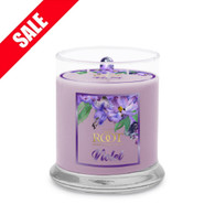 Violet La Fleur Medium 8.5 oz. Candle