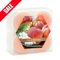 Peach Blossom Beeswax Blend Tealights