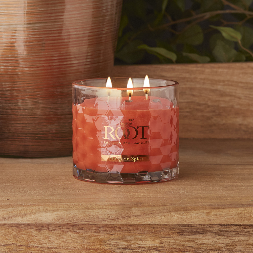 Pumpkin Spice 》Crackling Wood Wick Candle