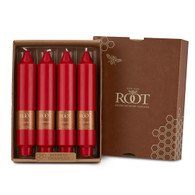 7" Smooth Collenette Red Box of 4 Candles