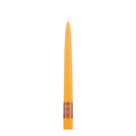 9" Dipped Taper Candle Butterscotch Single Candle