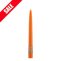 9" Dipped Taper Candle Pumpkin Single Candle