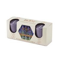 English Lavender 20 Hour Beeswax Blend Votive 3 Pack