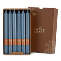 Smooth 9" Arista™ Williamsburg Blue Box of 12 Candles