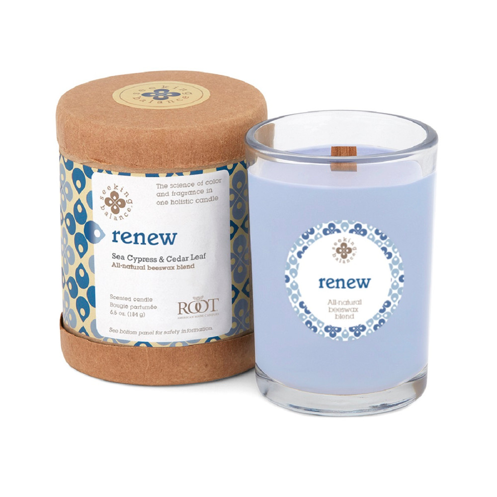 Seeking Balance® 6.5 oz Original Spa Candle Seaside Cypress