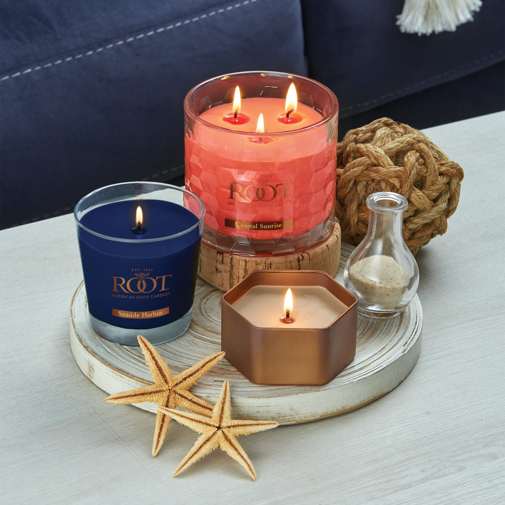 Coastal Sunrise 3 Wick Honeycomb Candle