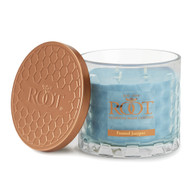 Frosted Juniper 3 Wick Honeycomb Candle