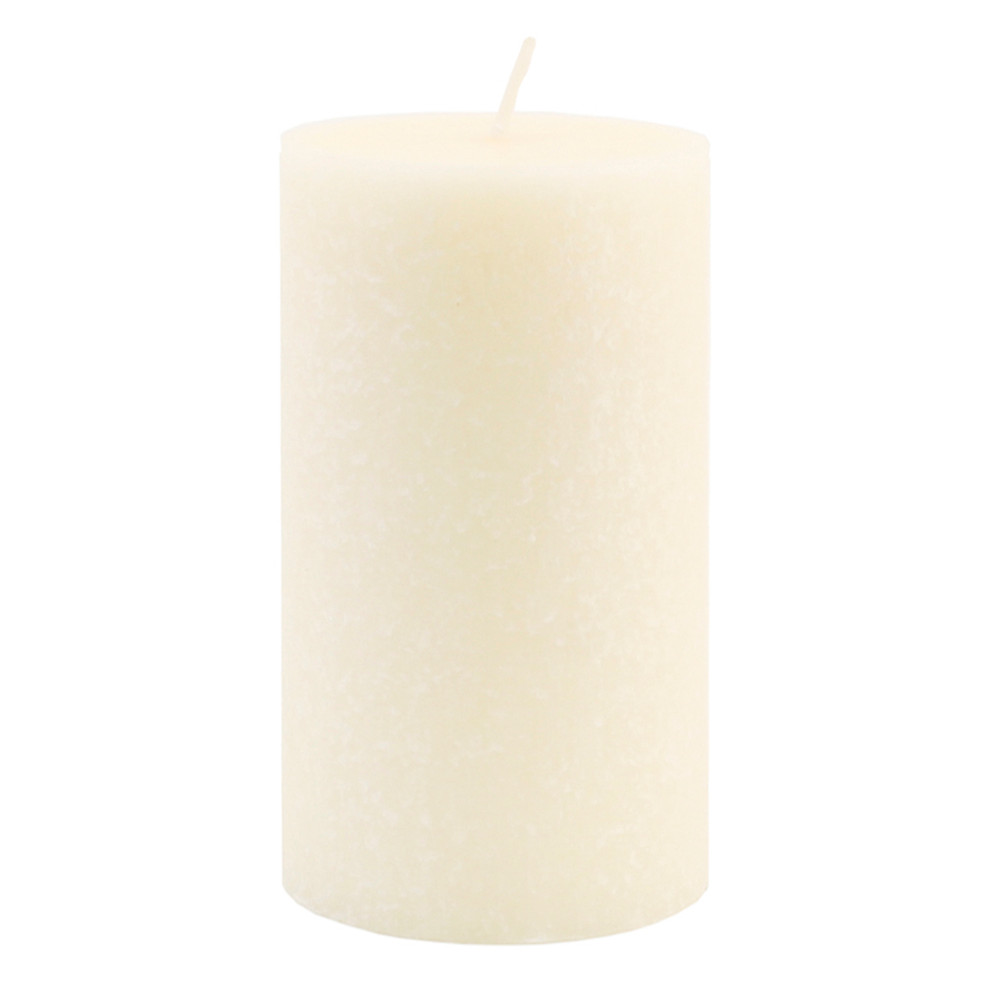 4x6 Ivory Wax Candle Cover