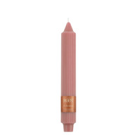 9" Grecian Collenette Dusty Rose Single Candle