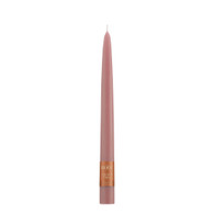 9" Dipped Taper Candle Dusty Rose Single Candle