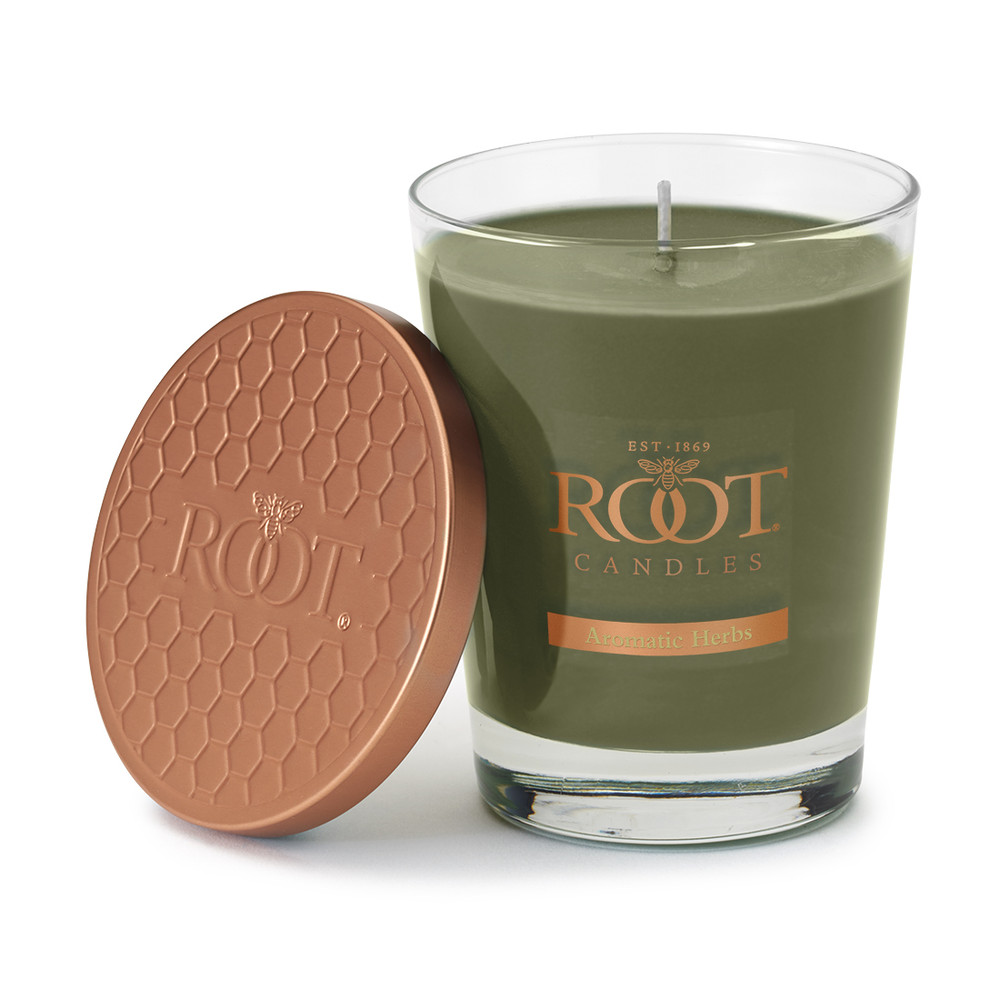 Aromatic Herbs Large Honeycomb Veriglass Candle
