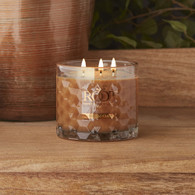 OUTLET SPECIAL Mulled Cider 3 Wick Honeycomb Candle (Sold without lid, color variation)